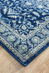 Release Navy Transitional Rug