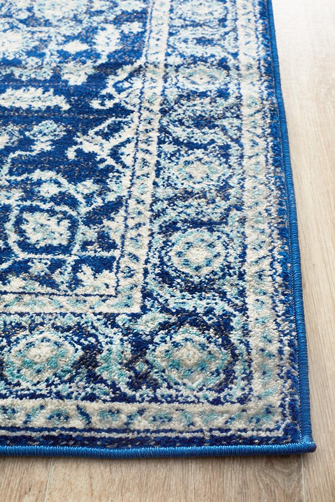 Release Navy Transitional Rug