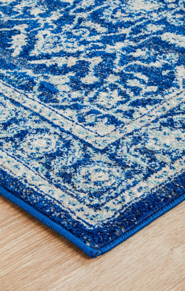 Release Navy Transitional Rug