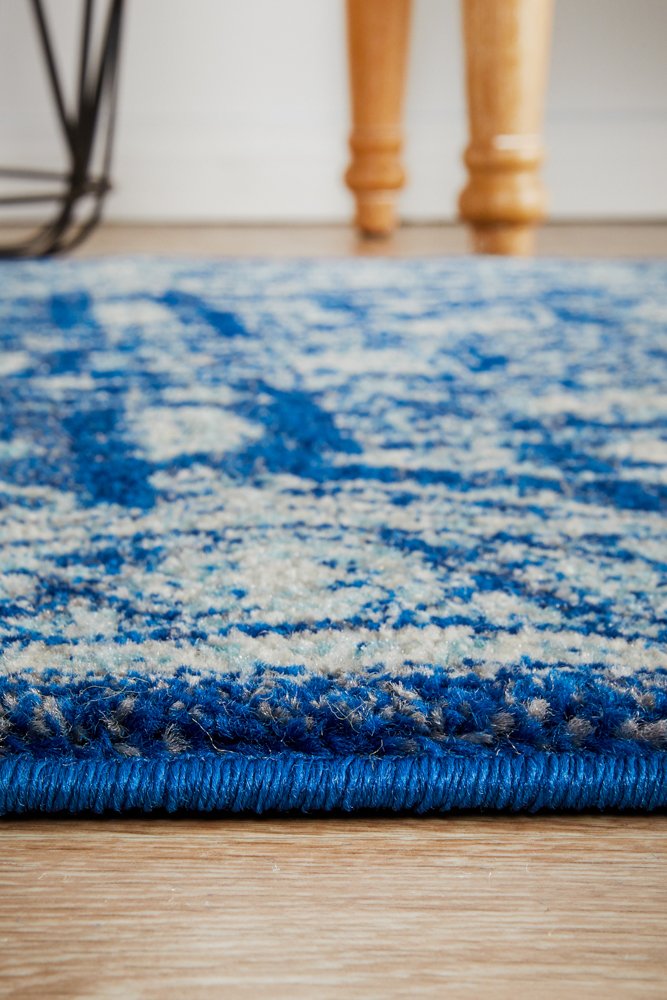 Release Navy Transitional Rug