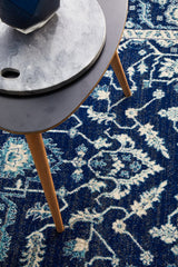 Release Navy Transitional Rug