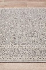 Silver Flower Transitional Rug