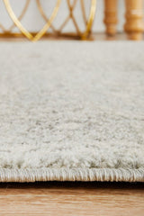 Silver Flower Transitional Rug