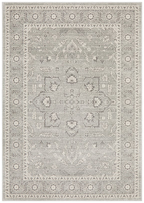 Silver Flower Transitional Rug - Lost Design Society