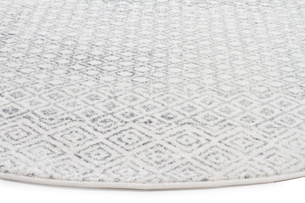 Diamond Grey Transitional Rug - Lost Design Society