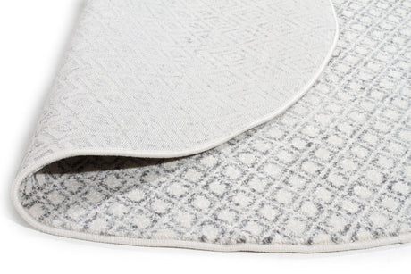 Diamond Grey Transitional Rug - Lost Design Society