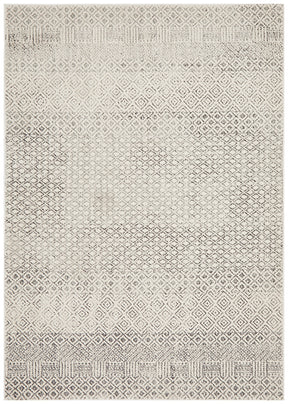 Diamond Grey Transitional Rug - Lost Design Society