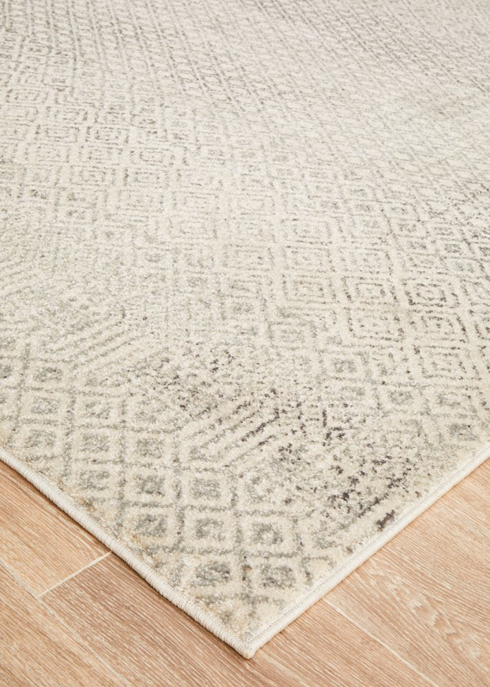 Diamond Grey Transitional Rug – Lost Design Society