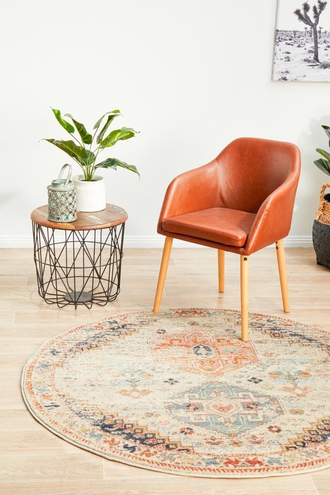 Estate Autumn Round Transitional Rug – Lost Design Society Rugs