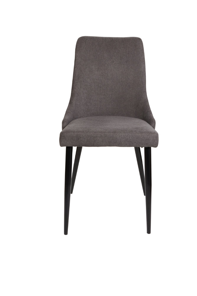 Biota Grey Fabric Dining Chairs - Set of 2