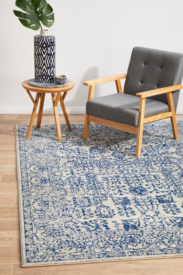 Frost Blue Transitional Rug