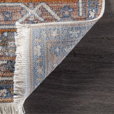 Kashim Rust Transitional Tasselled Rug