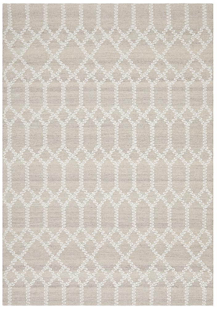 Albany Wool Blend Beige Rug