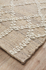 Albany Wool Blend Beige Rug