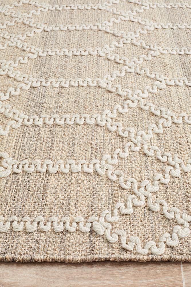 Albany Wool Blend Beige Rug