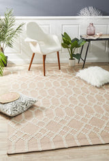 Albany Wool Blend Nude Rug