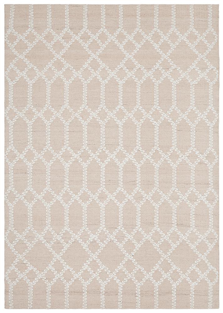 Albany Wool Blend Nude Rug