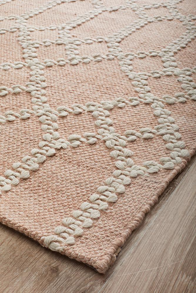 Albany Wool Blend Nude Rug