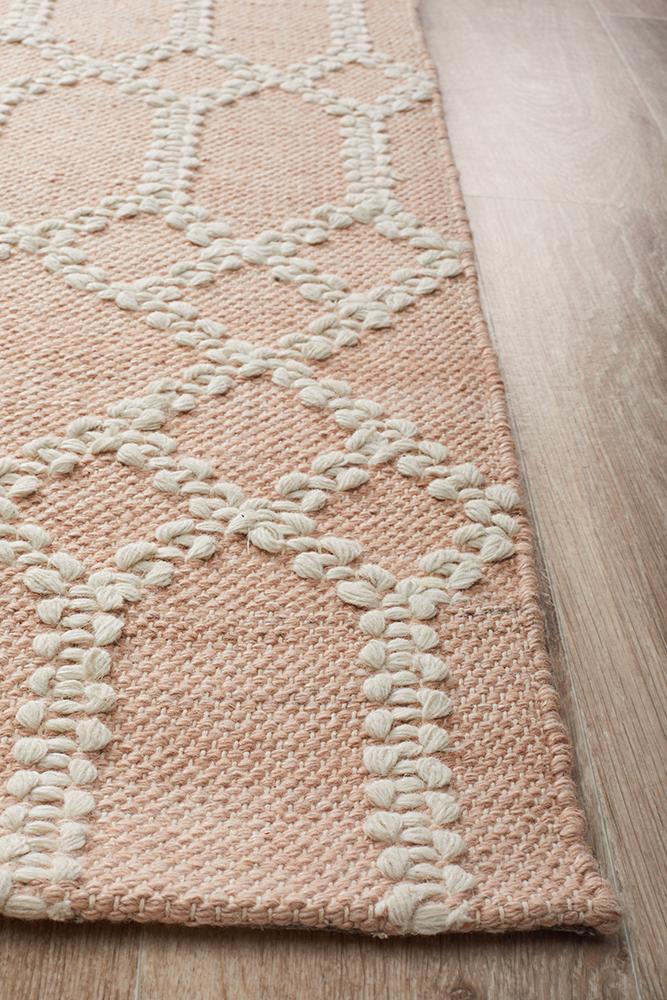 Albany Wool Blend Nude Rug