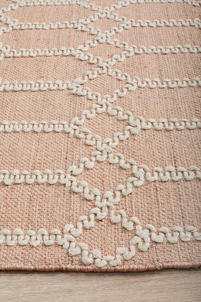 Albany Wool Blend Nude Rug