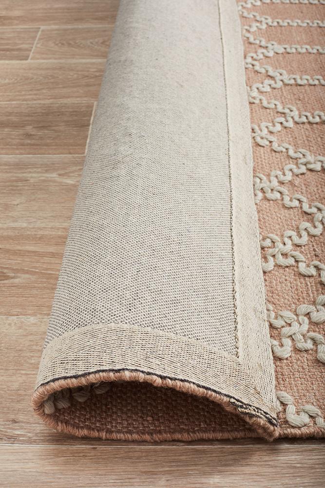 Albany Wool Blend Nude Rug