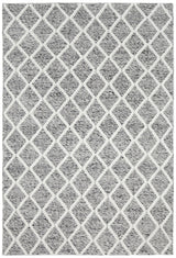 Raya Grey Wool Blend Rug