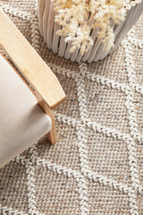 Raya Natural Wool Blend Rug