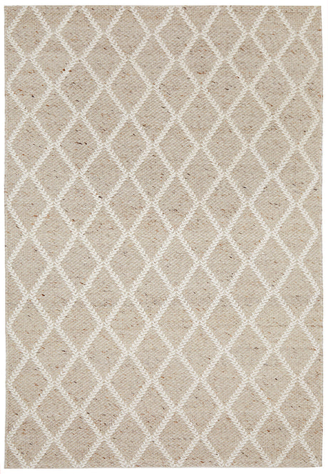 Raya Natural Wool Blend Rug