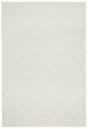 Raya White Wool Blend Rug