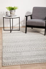 Hazan Silver Transitional Rug