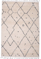 Moroccan Tribal Berber Beni Ourain Inspired Rug | Kara