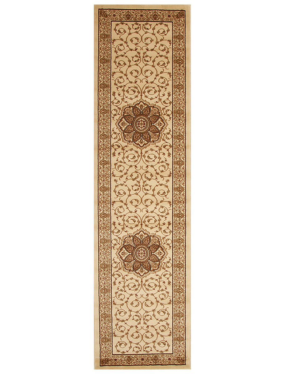 Medallion Classic Design Rug Ivory