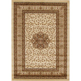 Medallion Classic Design Rug Ivory