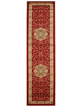 Medallion Classic Design Rug Red