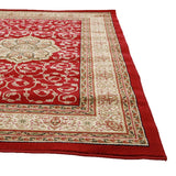 Medallion Classic Design Rug Red