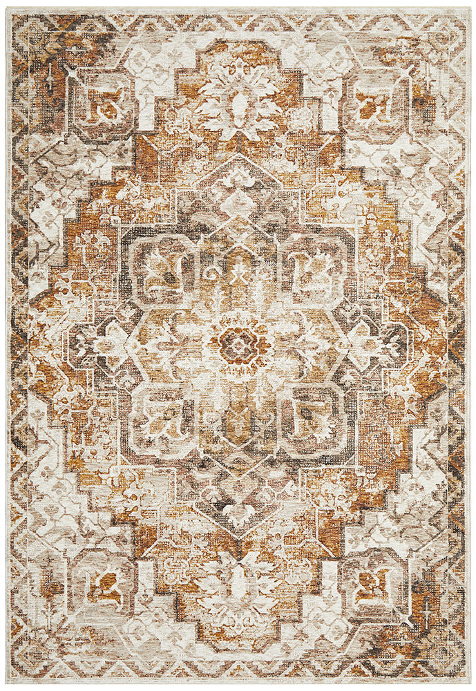 Omari Jamila Gold Tassel Rug