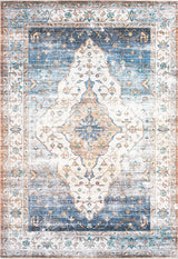 Karson Blue Washable Rug