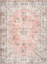 Karson Peach Washable Rug