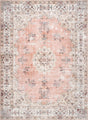 Karson Peach Washable Rug