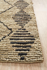 Kasa Hand Woven Tribal Jute Rug