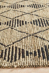 Kasa Hand Woven Tribal Jute Rug