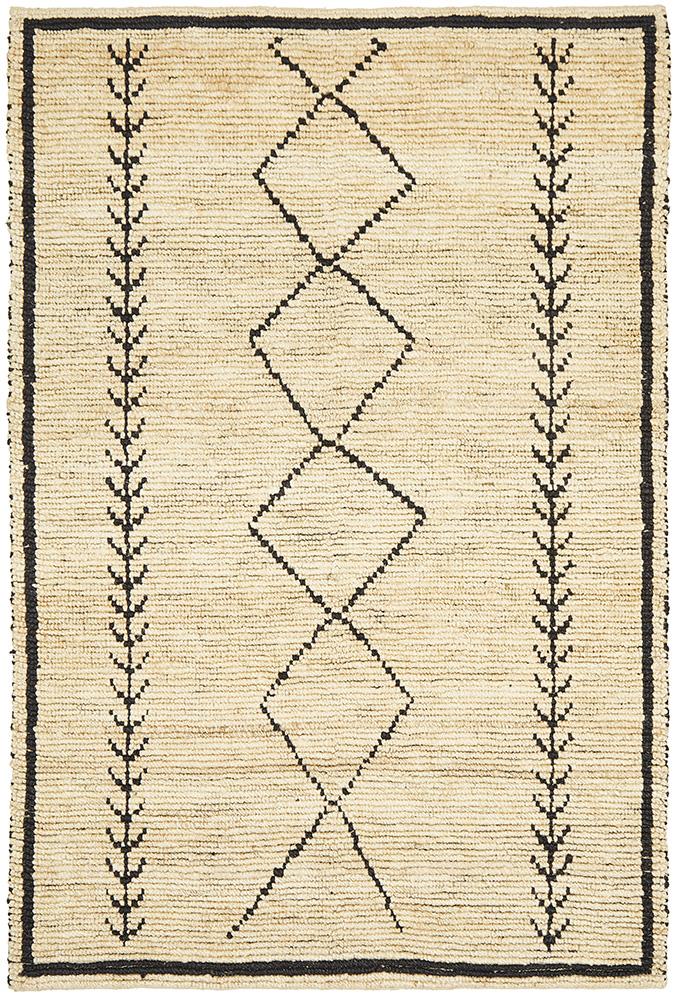 Tumu Hand Woven Tribal Jute Rug