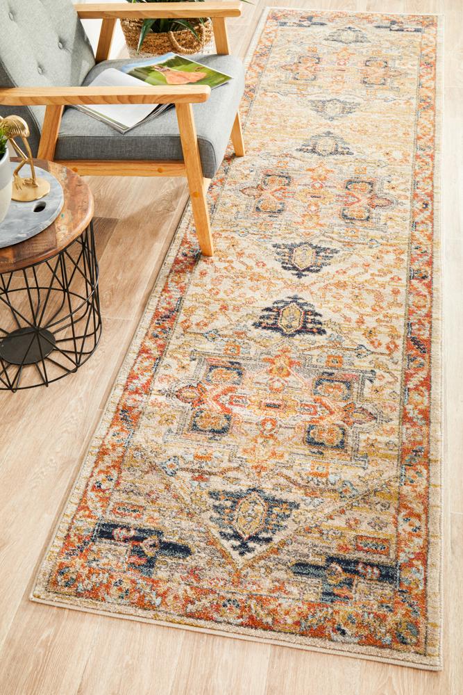 Estate Shamba Rust Transitional Rug