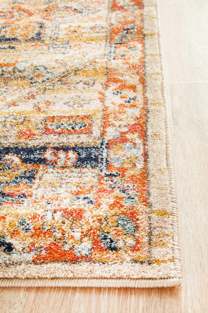 Estate Shamba Rust Transitional Rug