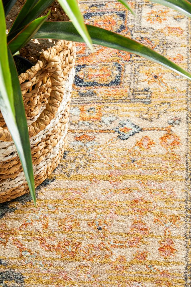 Estate Shamba Rust Transitional Rug