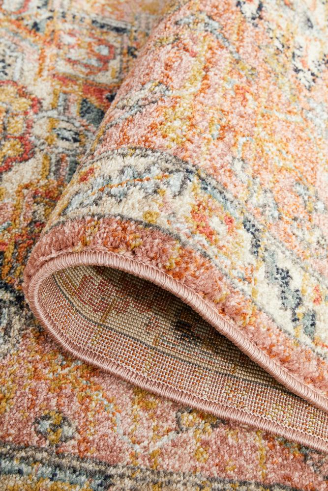 Estate Salmon Transitional Rug