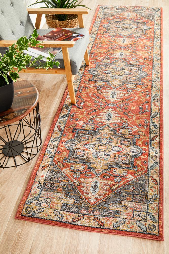 Estate Terracotta Transitional Rug