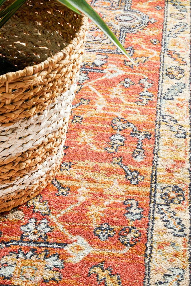 Estate Terracotta Transitional Rug