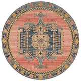 Estate Earth Round Transitional Rug