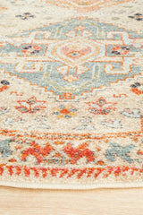 Estate Autumn Round Transitional Rug